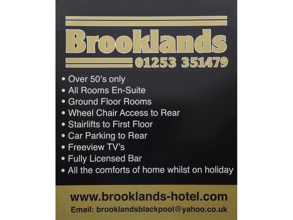 Brooklands Over 50'S Only Blackpool Eksteriør bilde